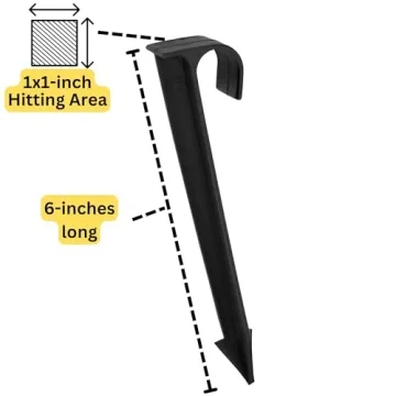 Harrier Hardware 1/2-Inch Irrigation Anchor Stakes - 32-Pack