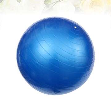 BESPORTBLE 75cm Non-Slip Inflatable Yoga Exercise Ball
