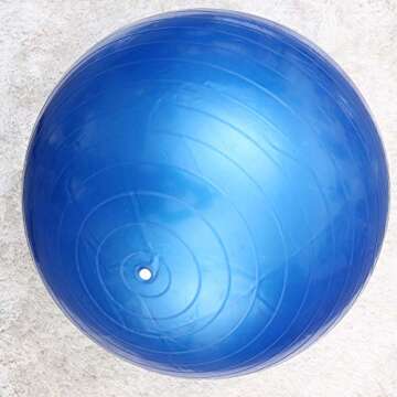 BESPORTBLE 75cm Non-Slip Inflatable Yoga Exercise Ball