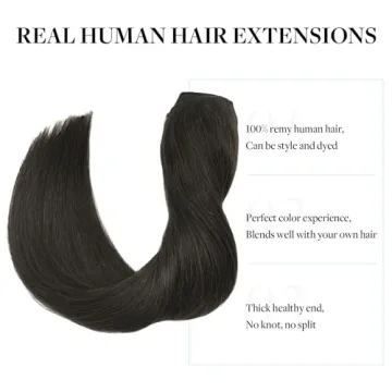 Affordable DOORES 100% Human Hair Extensions for Volume