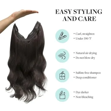 Affordable DOORES 100% Human Hair Extensions for Volume