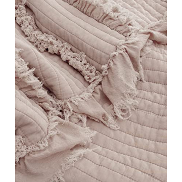 Ultra Soft Quilted Throw Blanket for Couch & Bed