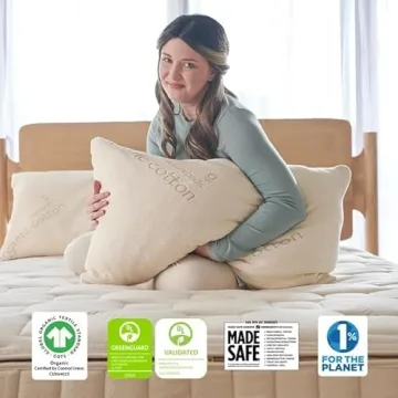 Naturepedic 2-in-1 Organic Latex Pillow for Comfort