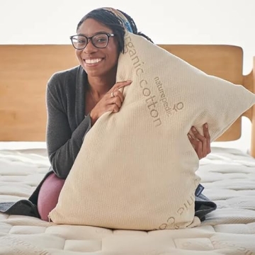 Naturepedic 2-in-1 Organic Latex Pillow for Comfort