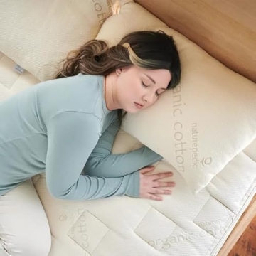 Naturepedic 2-in-1 Organic Latex Pillow for Comfort