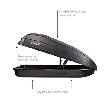 SportRack Vista XL Cargo Box Durable Spacious Secure