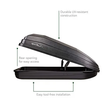 SportRack Vista XL Cargo Box Durable Spacious Secure