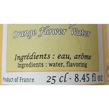 Noirot Orange Flower Water from France - 8.5 fl oz,