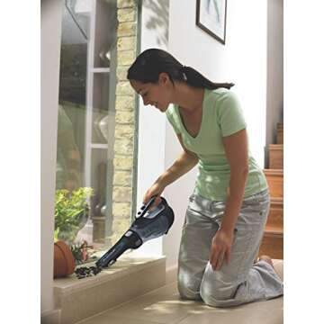 BLACK+DECKER dustbuster 20V Cordless Handheld Vacuum, Powerful Suction, Home and Car Vacuum (BDH2000L)