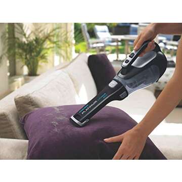 BLACK+DECKER dustbuster 20V Cordless Handheld Vacuum, Powerful Suction, Home and Car Vacuum (BDH2000L)