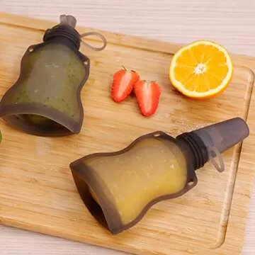 Haakaa Silicone Baby Food Spoon - Portable & Easy to Clean