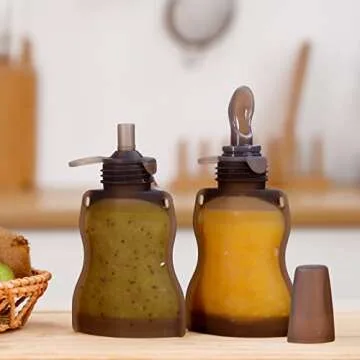 Haakaa Silicone Baby Food Spoon - Portable & Easy to Clean