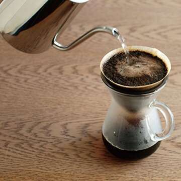 KINTO SCS 27643 Coffee Carafe Set, 2 Cups, Plastic, Microwave and Dishwasher Safe, Gift, Present