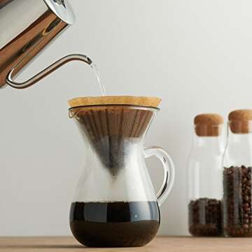 KINTO SCS 27643 Coffee Carafe Set, 2 Cups, Plastic, Microwave and Dishwasher Safe, Gift, Present