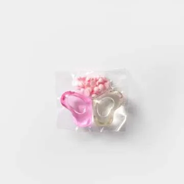 ROUGH & RAW, Laundry Detergent Pods, Cherry Blossom, Pink, High efficiency, Scent Booster, 30 count