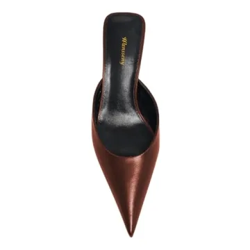 Stylish Wansseny Kitten Heel Mules for Women Online