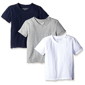 Burt's Bees Baby Boys Tees, Short Long Sleeve V-neck Crew Infant Top, 100% Cotton And Toddler T-Shir...