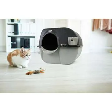Omega Paw EL-RA15-1 Elite Roll ‘n Clean Litter Box Regular