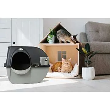 Omega Paw EL-RA15-1 Elite Roll ‘n Clean Litter Box Regular