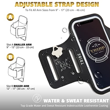 Water Resistant Cell Phone Armband for Running