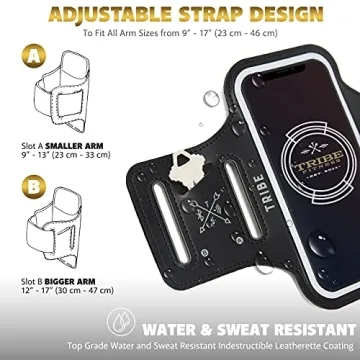 Water Resistant Cell Phone Armband for Running