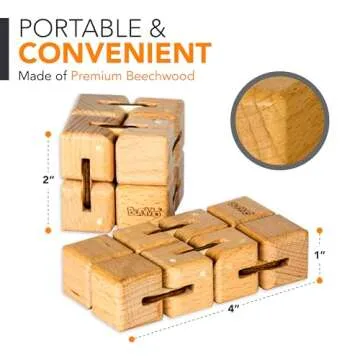 BUNMO Infinity Cube - Unique Easter Basket Fidget Toy