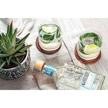 GLASSIQUE CADEAU Tequila Cocktail Glass Set of 4 Hammered