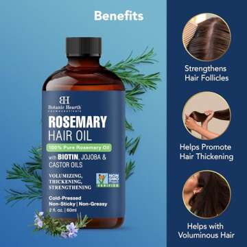 Botanic Hearth Rosemary Oil for Hair Growth Treatment