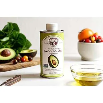 La Tourangelle, Avocado Oil, Handcrafted from Premium Avocados, Great for Cooking, as Butter Substitute, and for Skin and Hair, 8.45 fl oz