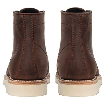 Stylish Thursday Diplomat Moc Toe Leather Boot for Men