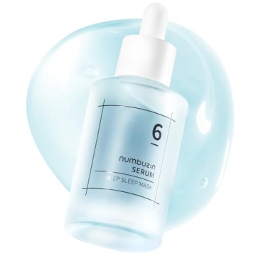 numbuzin No.6 Serum | Deep Sleep Mask Serum | Iceland Glacier Water Serum for Instant and Long-lasti...