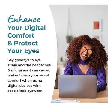 Sleep ZM Small Face 99% Blue Light Glasses - Computer, TV, Gaming - Improve Sleep by Naturally Produ...