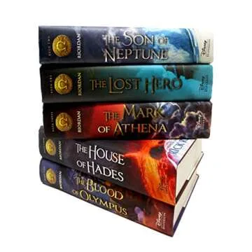 The Heroes of Olympus Collection 5 Books Set Collection by Rick Riordan (Hardback)