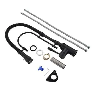 GICASA Copper Kitchen Faucet with 360 Swivel Sprayer