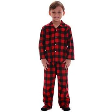 #followme Men's Printed Fleece Pajamas for Ultimate Comfort