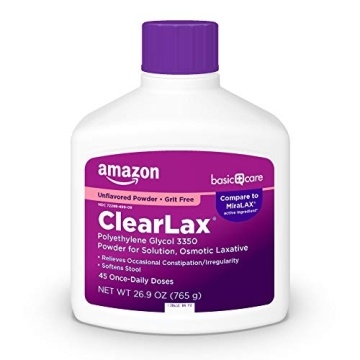 Amazon Basic Care ClearLax Powder - Effective Constipation Relief