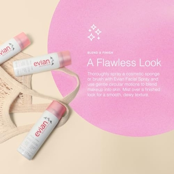 Evian Facial Spray Trio Travel Size Refreshing Hydration