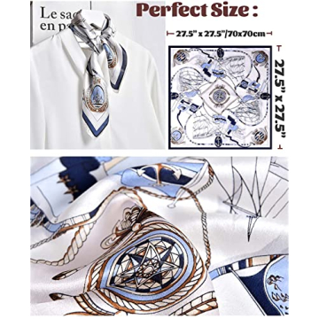 Stunning kcctoo Mulberry Silk Head Scarf for Women