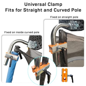 Jump Tastic Universal Trampoline Basketball Hoop - Fun for Kids!