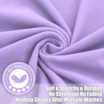 DISCIPBUSH Track Pants Women - Soft Wide Leg Sweatpants Women Drawstring Lounge Pants Women Joggers with Pockets Purple XS