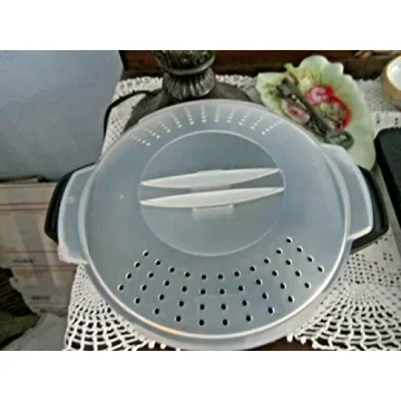 Pampered Chef 2 Quart Microwave Steamer Bowl for Easy Meals