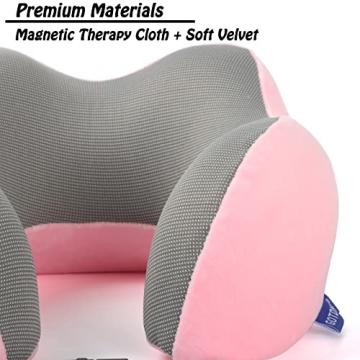 GOTDYA Memory Foam Travel Pillow Adjustable Lightweight Comfort
