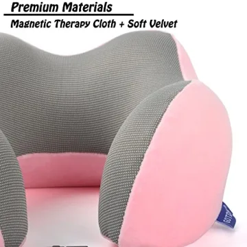 GOTDYA Memory Foam Travel Pillow Adjustable Lightweight Comfort