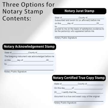 Quality Notary Acknowledgement Stamps for Professionals
