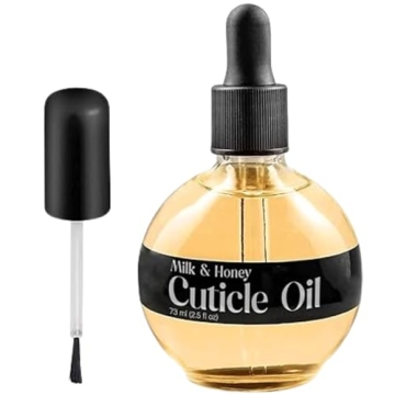 C CARE Cuticle Oil For Nails - Milk and Honey Nail Oil - Repairs Moisturizes and Strengthens Nails a...