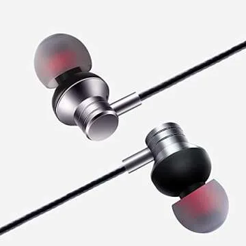 Empsun Wired Earbuds with Microphone - 3Pack Stereo Bass