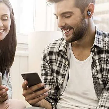 Empsun Wired Earbuds with Microphone - 3Pack Stereo Bass