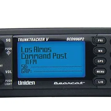 Uniden BCD996P2 Digital Mobile TrunkTracker V Scanner, 25,000 Dynamically Allocated Channels, Close Call RF Capture Technology, 4-Line Alpha display, Base/Mobile Design, Phase 2