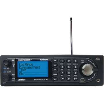Uniden BCD996P2 Digital Mobile TrunkTracker V Scanner, 25,000 Dynamically Allocated Channels, Close Call RF Capture Technology, 4-Line Alpha display, Base/Mobile Design, Phase 2