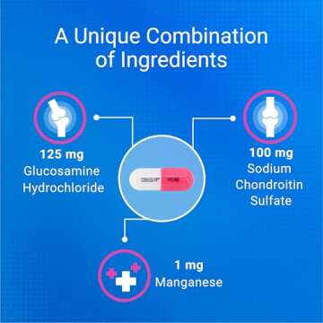 Nutramax Laboratories Cosequin Joint Health Supplement for Cats - With Glucosamine and Chondroitin, 80 Capsules